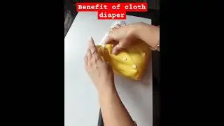 cloth diaper kaise use kare | phow to use cloth diaper  #diapers #clothdiaper #meesho #shorts
