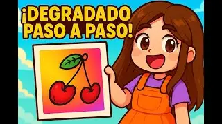 DEGRADADO DE COLOR PASO A PASO | SPEED DRAW | ROBLOX | KARLY FUN