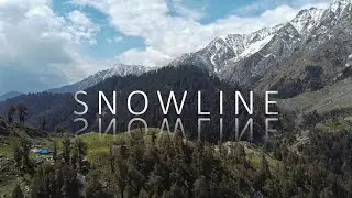 Snowline from above | DJI Mini 2 drone shots 4K