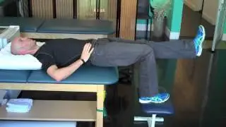 Unilateral Bridge in Supine | Chris Johnson PT.m4v