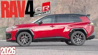 RAV4 мощностью 324 л.с.! Toyota GR Sport превратила внедорожник в настоящую машину производительн...