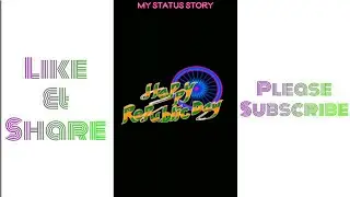 26 January Whatsapp Status|Ae watan watan mere aabad|India map Animation 72th Republic day of INDIA