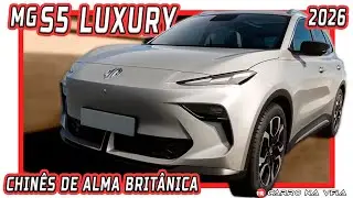 MG S5 Luxury chega ao Brasil: completo, confort&aacute;vel e el&eacute;trico
