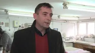 Na lokalitetu Dvorine pronađen mali broj fragmenata fresaka