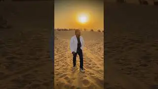 Jaisalmer desert walk🏜️🏝️🐪🌵