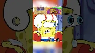 patrick's super bowl superstitions w/ spongebob! #shorts