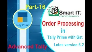 order Processing in tally prime| purchase order| smart it |smart it dapoli