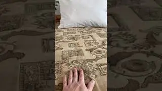 Ковровые покрывала на диван / кровать и кресло Беж Беларусь шпигель