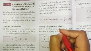 Derivation of Kinematic Equations |Kinematics | 11 Chemistry | In Tamil | Shivani's Classroom