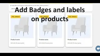 How to add badges or labels on products in shopify for free