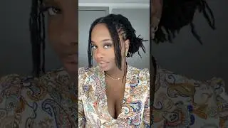 Classy Double Braid Style on Microlocs