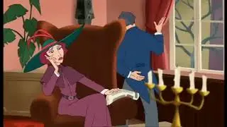 Heidi (the animated movie) Aunt Dete's interview and Heidi meets Silky scene
