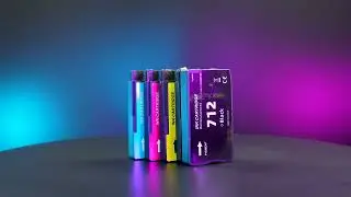 Zestaw tuszy zamiennych do HP 712 CMYK - Print.ink - prezentacja produktu