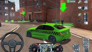 City Taxi Sim 3D - Realistic Car Driving Games Android iOS Gameplay #66