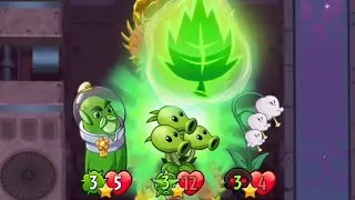 Poisonous + Embiggen Turned the Threepeater Into a Monster | PvZ Heroes