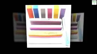 Nail Files and Buffers, 24 Pieces Manicure Tools Kit, Rectangular Nail Buffer Block and 100/180