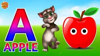ABC Song - Alphabet - ABCs & 123s - A for Apple🍎- Phonics  - Kids Songs & Nursery Rhyme for Children