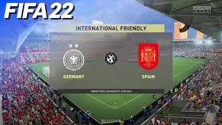 FIFA 22 - Germany vs. Spain | Women's EURO 2022