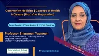 Community Medicine | Concept of Health and Disease (Prof. Viva Preparation)
