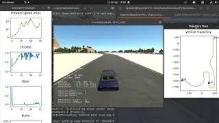 Demo Self Driving Car Controller in Carla Simulator.