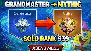 Cyclops SOLO Rank Challenge: Grandmaster → Mythic | MLBB S39