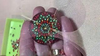 Diamond Painting Earrings #newcraftday