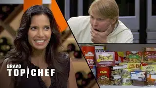 Gourmet dish only using canned food 🥫 | Top Chef: New York