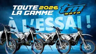 On teste toute la gamme TM enduro 2026 !