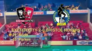 S.S.S.P. (Stefano’s Subbuteo Solo Play) 🏴󠁧󠁢󠁥󠁮󠁧󠁿EFL Division 3, week 8: EXETER-BRISTOL ROVERS