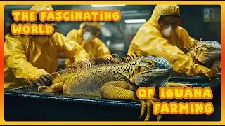 The Fascinating World of Iguana Farming: How Americans Raise and Process Millions for Meat Each Year