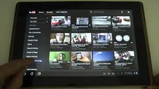Asus Eee Pad Transformer - The YouTube Experience