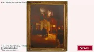French Antique Genre Scene Provincial Pictures for Sale