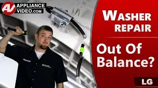 Washer Repair - Will Not Spin - Vibration Sensor - Troubleshooting & Diagnostics
