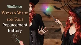 WinSence Light Up Wizard Wand for Kids - How to Replace the Battery