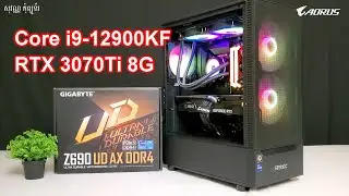 Corei9-12900KF / Ram 32G / Z690 / GPU RTX 3070Ti  #PC Build