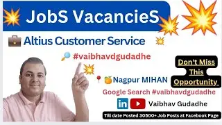 Nagpur Jobs | Jobs in Nagpur #nagpurjobs #mihan #hrjobs 