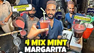 Only 150RS/- Ka 4Mix Mint Margarita | Pakistan Most Unique Mint Margarita 