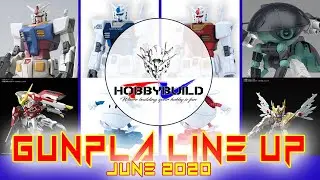 Gunpla Lineup June 2020 | HobbyBuild TV