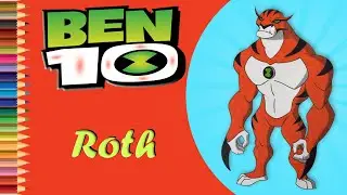 How to draw Rath from Ben 10 | Cam Cartoon