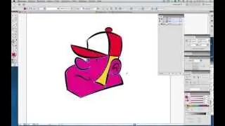 Adobe Illustrator Tutorial - Faking Line weight without a tablet (+ coloring the illustration)