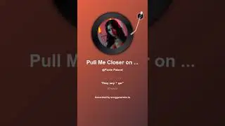 Pull Me Closer on the Floor