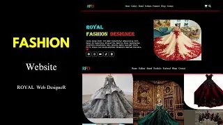 How to Create Fashion E commerce Website Using Html, Css and Javascript