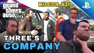 GTA 5 Mission #21 Three's Company | PS5 GAMEPLAY