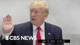 CBS News obtains exclusive video of Trump's deposition in New York fraud case