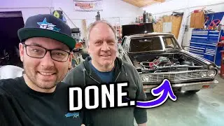 Прогуляйтесь по нашему недавно отреставрированному брекет-кару Chevelle 1964 года