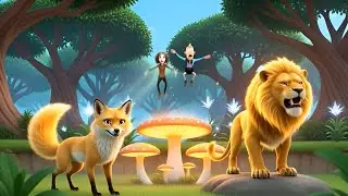 Roki & Musfi in the Magical Jungle Dance | Funny Adventure Story with Dancing Animals 🦁🌿
