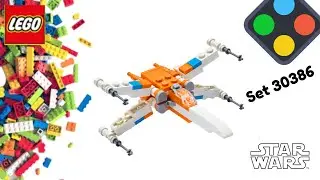 LEGO Star Wars 30386 Poe Dameron&rsquo;s X-Wing | Mini Starfighter Build!