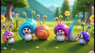 Three Smart Snails Count with Snaps | Counting Songs for Kids | Nursery Rhymes & Learning