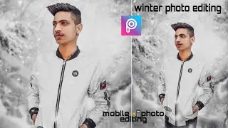 winter photo editing concept | mobile photo editing video hindi | parvej editing