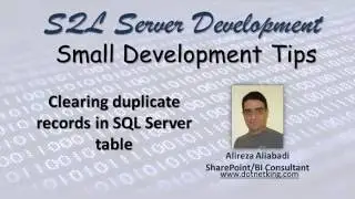 How to delete duplicate records from SQL Server